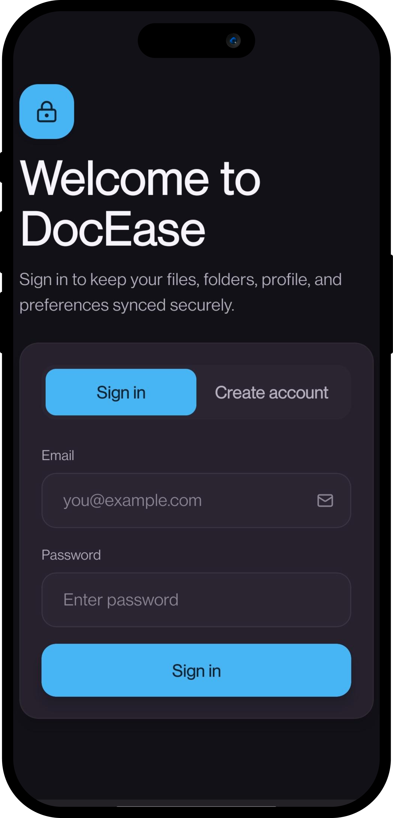 Secure Authentication